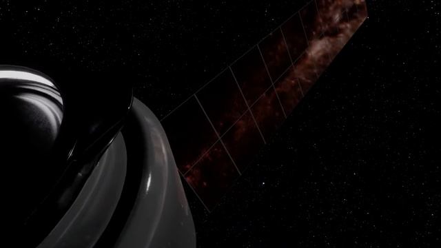 Blender EEVEE Render: Spaceship with Solar Panels in FullHD 1080P смотреть онлайн