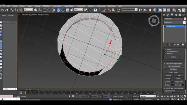3DS Max Tips and Tricks 2 Fast Bridging holes смотреть онлайн