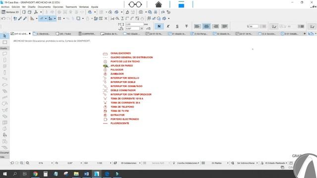 🟦ArchiCAD 2023 / Planta de Instalaciones y Dibujo de Planos смотреть онлайн