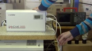 Тест инверторного стабилизатора напряжения Штиль Инстаб 3500