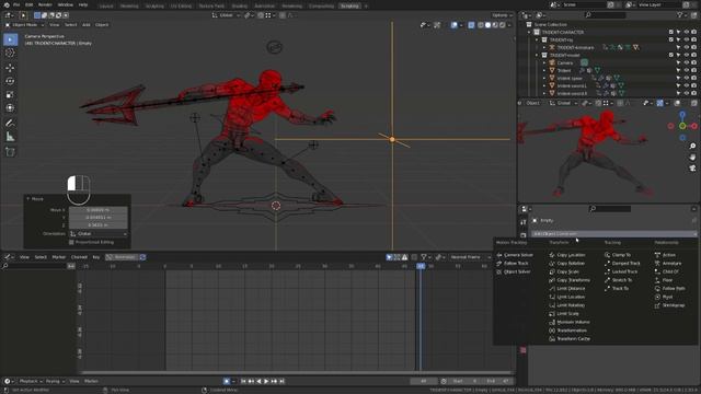 Fast idle animation technique in Blender смотреть онлайн