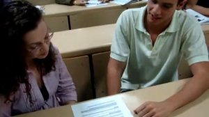 ROLE PLAY. Ordering at a restaurant by Gonzalo and Silvia