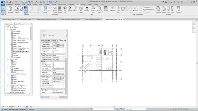 Revit 2023 Mechanical Systems and MEP Plan views 2 смотреть онлайн