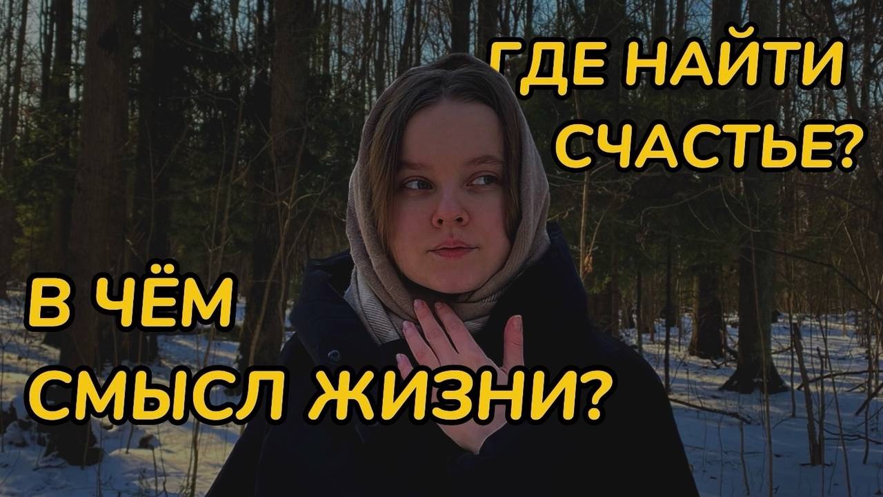 В ЧЕМ СМЫСЛ ЖИЗНИ //  где найти счастье // как стать счастливым и преодолеть кризис