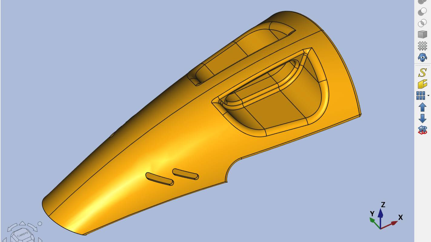 FreeCAD.#140. Верстак "Curves" , а так же "Surface". Корпус пылесоса смотреть онлайн