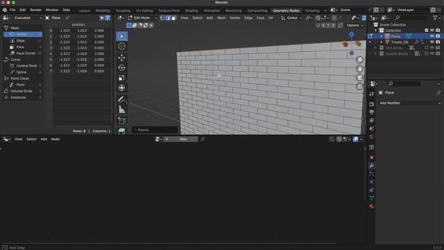 Instant Walls: Effortlessly Create Brick Structures with Trowel add-on in Blender! смотреть онлайн