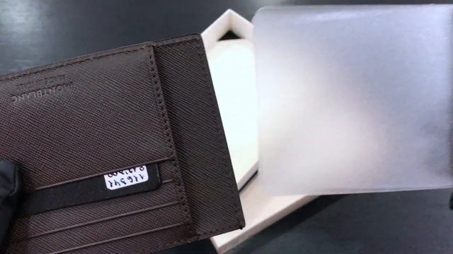 Кожаная визитница Montblanc MB116341