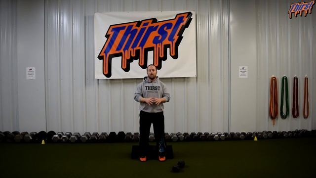 Heels Elevated Goblet Squat - THIRSTgym.com смотреть онлайн
