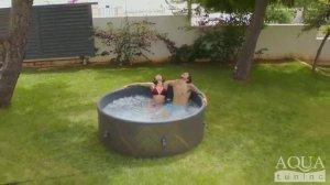 Надувной уличный джакузи Моно с жестким бортом промо