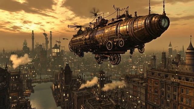 Futures Of The Past - Mechanical Hearts - 19th Century Steampunk Sci-Fi - AI Retro Futuristic Film