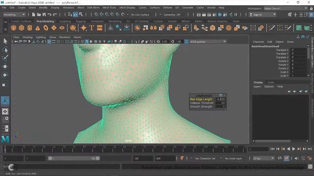 Step-by-Step Guide to Remeshing and Retopologizing смотреть онлайн