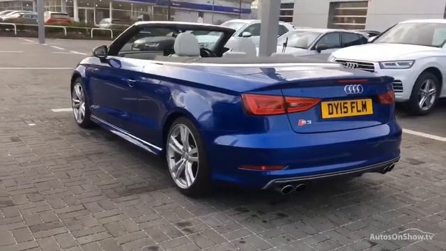 DY15FLM AUDI A3 S3 QUATTRO BLUE 2015, Sytner Audi Harrogate смотреть онлайн