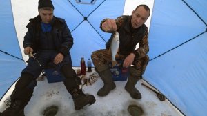 Зимняя рыбалка в Забайкалье. Озеро Шакша.