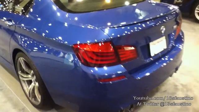 2012 BMW F10 M5 смотреть онлайн