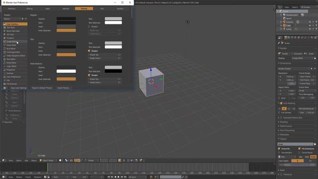 How to change the Blender UI! смотреть онлайн