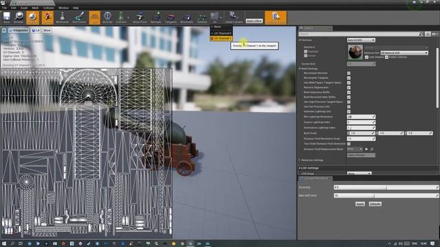 How to generate lightmap UVs in UE4 смотреть онлайн