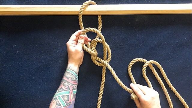 Боцманский сундук - французский булинь (крепление на даве точки). смотреть онлайн