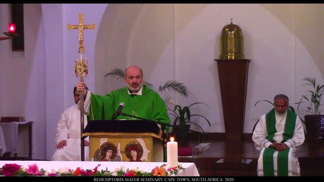 24/10/2020. XXX Sunday Of Ordinary Time, Eucharisitic Celebration RMS, Cape Town.