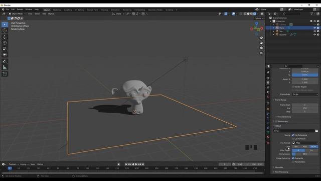 How to Render a TRANSPARENT BACKGROUND in Blender 3.0 | Blender Tutorial смотреть онлайн