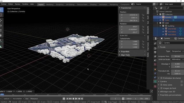 GIS créer des modèles 3d via Google Maps dans blender 2 82 Français Svm6 смотреть онлайн