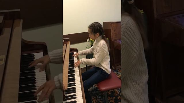К.Черни, Этюд 9, оп.740. Арина Кинзикеева (11 лет)