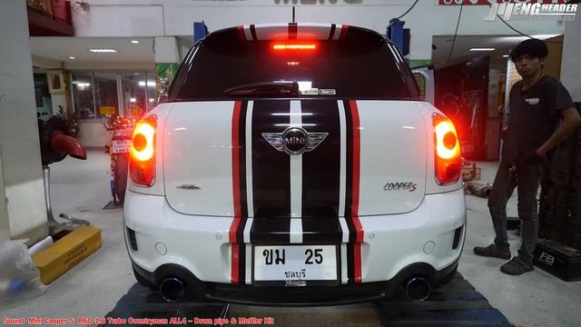 🎥 VDO Mini Cooper S R60 1.6 Turbo Countryman ALL4 🔥 Down pipe & Muffler Kit 🔥 смотреть онлайн