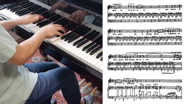 Quando le Sere al Placido (Piano Accompaniment) (Karaoke Ver.) смотреть онлайн