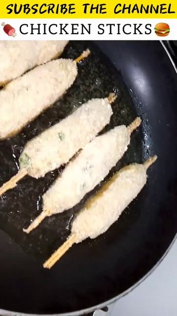 CHICKEN STICKS 🍡🍕 Potato Cutlets Recipe | Hot Dogs Recipe | Chicken Sausage Recipe #shorts H #viral