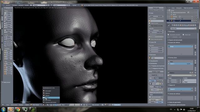 Textured skin in blender cycles смотреть онлайн