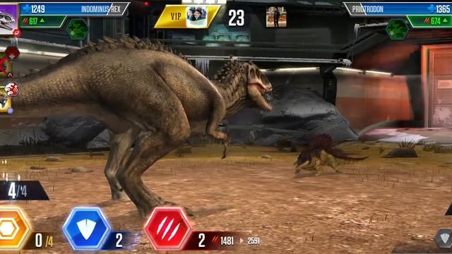 Batte 1: "Indominus Rex & team" смотреть онлайн