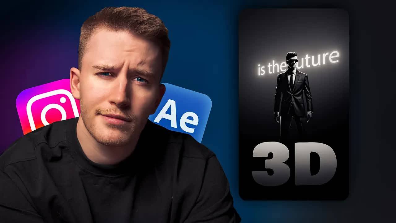 Создание классной анимации для сторис в After Effects смотреть онлайн