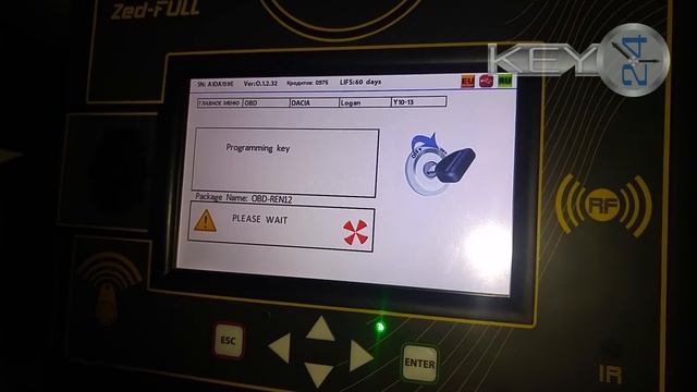 Zed-FULL - OBD - Nissan Almera 2016 (программирование ключа) смотреть онлайн