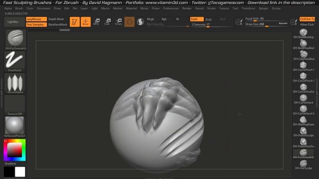 Fast Sculpting Brushes смотреть онлайн