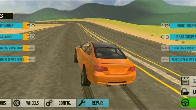 Car Game With Steering Wheel Car Simulator 2018 Yellow Bmw Steering Wheel Car Games смотреть онлайн