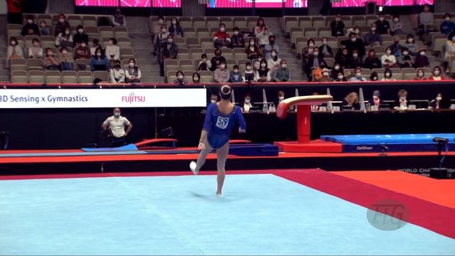 ZWICKER Christina (CRO) - 2021 Artistic Worlds, Kitakyushu (JPN) - Qualifications Floor Exercise смотреть онлайн
