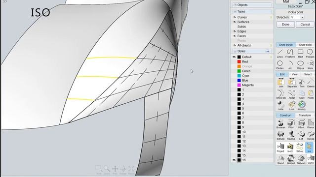 Car Modeling SEAMLESS (principle) in MoI 3D (Moment of Inspiration) and Subdiv Tools смотреть онлайн