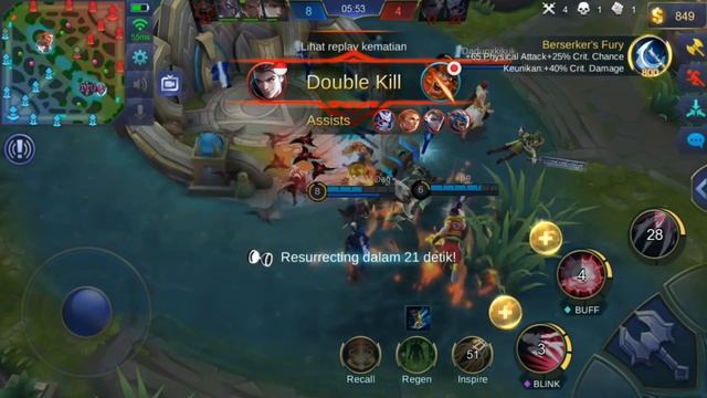 Pake Talent Natalia Dari Limit Company, Wajib Di Coba....#mobilelegendsindonesia смотреть онлайн