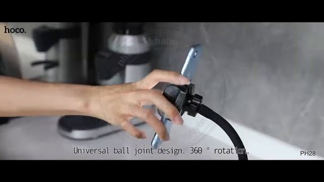 GIÁ ĐỠ ĐIỆN THOẠI ĐỂ BÀN HỢP KIM NHÔM HOCO PH28