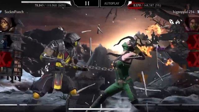 Faction War Elder Survivor’s Mode| Ultimate MK11 TEAM🔥| MK Mobile Gaming смотреть онлайн