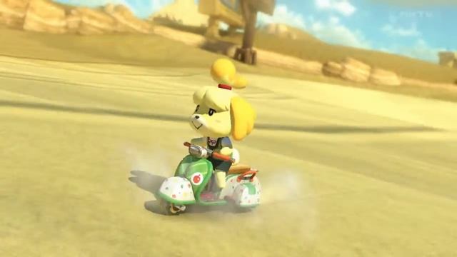 Wii U - Mario Kart 8 - (GCN) Dry Dry Desert смотреть онлайн