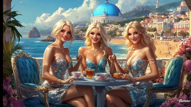 TEA TIME WITHE FRIENDS ON THE TERRACES смотреть онлайн