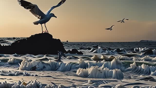 Успокаивающий звук океанских волн смотреть онлайн