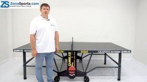 Теннисный стол GAMBLER GRAPHITE Outdoor обзор