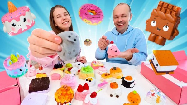 Катя и Макс Miss Katy Mister Max |  Моя новая коллекция таба сквиши