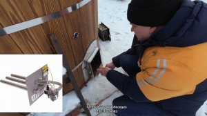 Как установить газовую горелку в банный чан Аквабеседка