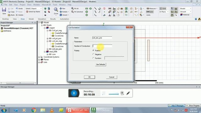 design and simulation of single phase transformer by using ansys electronics смотреть онлайн