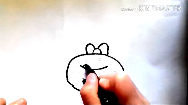 РИСУЕМ МИЛЫЙ ПОНЧИК!