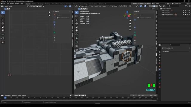 Blender | Easy Unwrapping With Zen UV Addon смотреть онлайн