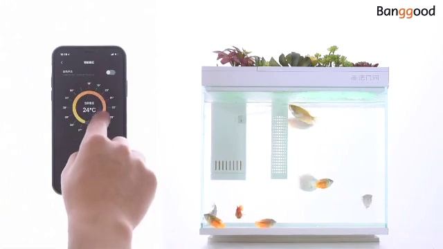 AI intelligent modular fish tank from Xiaomi- Banggood New Tech смотреть онлайн