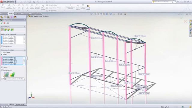 Weldments in SolidWorks смотреть онлайн
